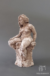 G&eacute;n&eacute;reuse - Terre cuite - 44 x 23 x 25 cm