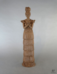 C&eacute;r&eacute;monie - terre cuite - 60 x 13 x 16 cm